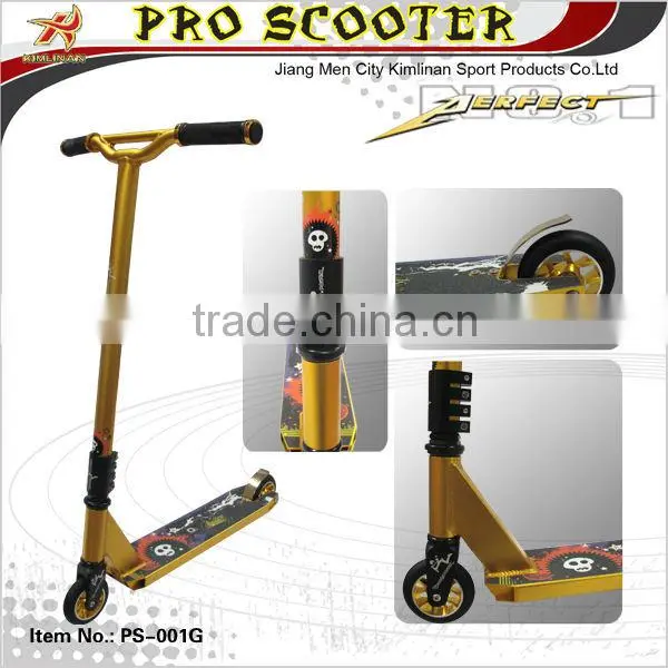 Perfect aluminum foot scooter, Adult kick stunt scooter for slae,
