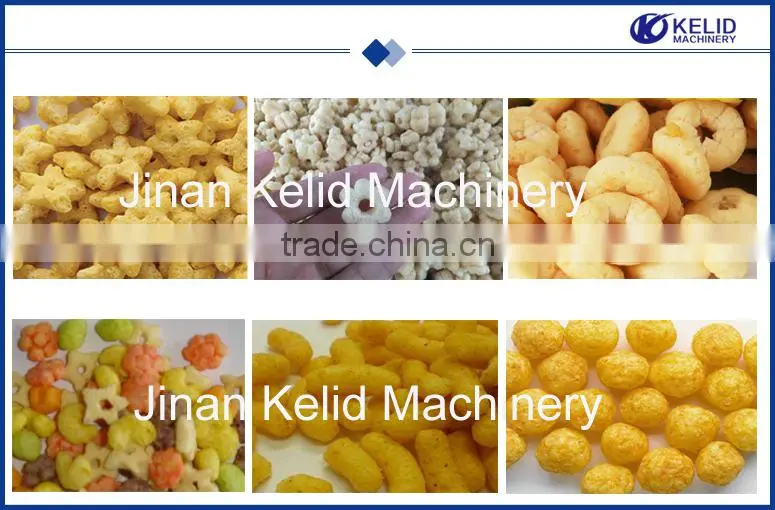 2015 Hot sale new condition puff snack food making machine
