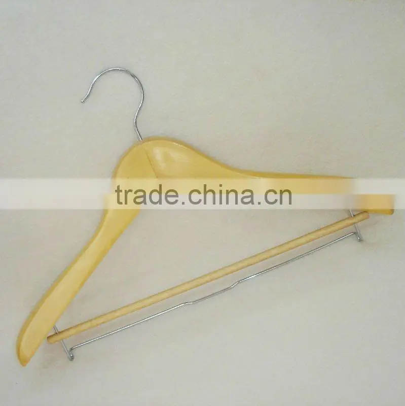 JN387 space saving easy wooden pant hanger