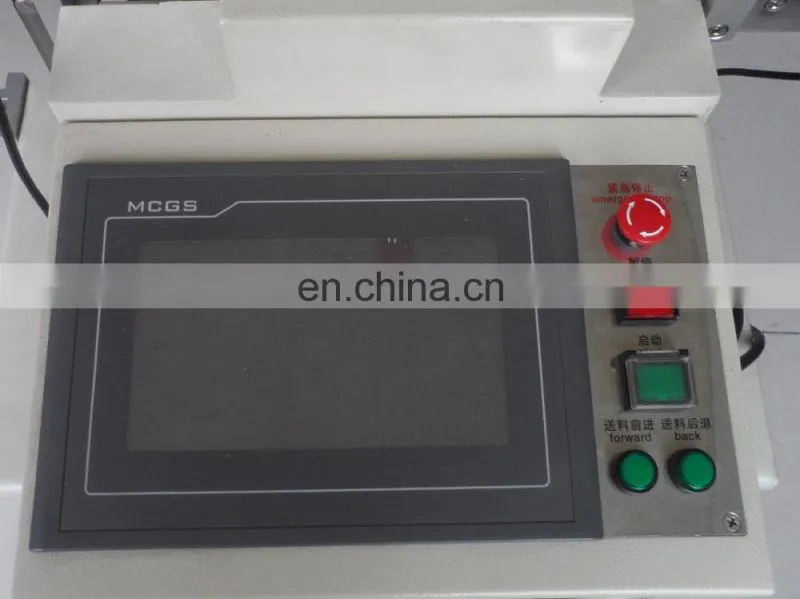 Automatic aluminum foil laminating and cutting machine
