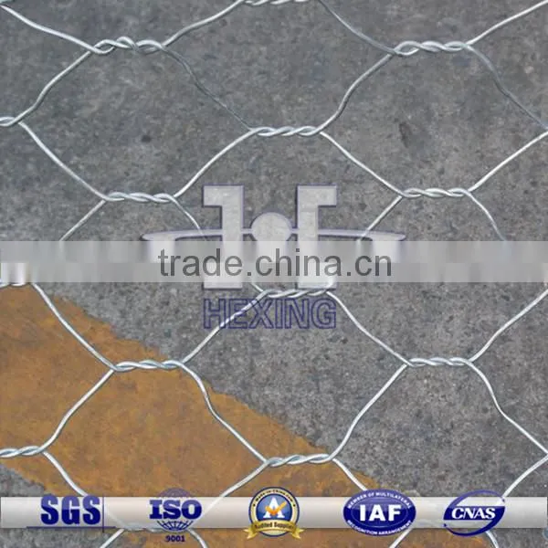 Hot Dip Galvanized Wire Mesh Gabion Box Retaining walls