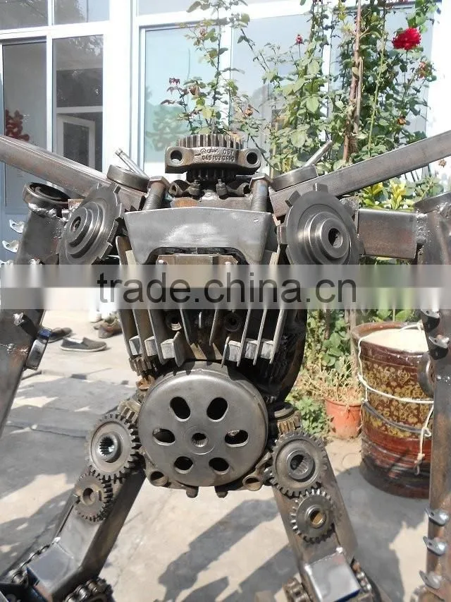 New Modern Sculpture High Quality Fashion Urban Garden Landscape Sculpture Jetfire