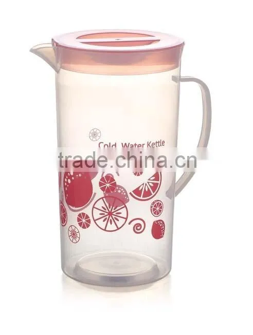 Callia High Quality plastic water kettle with lid for restaurant/hotel/household