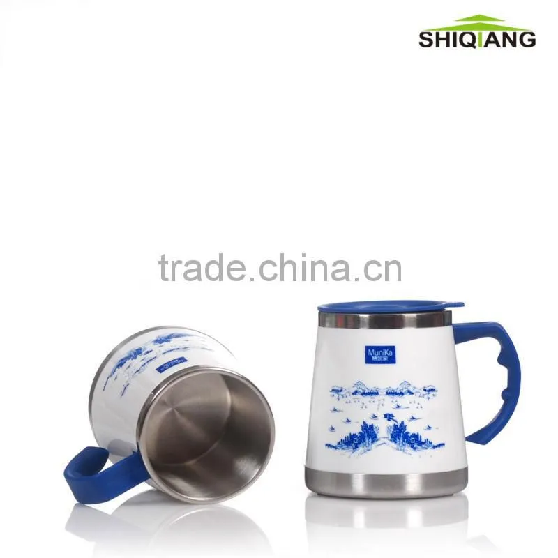 double wall stainless steel vacuum coffee mugs gift sets