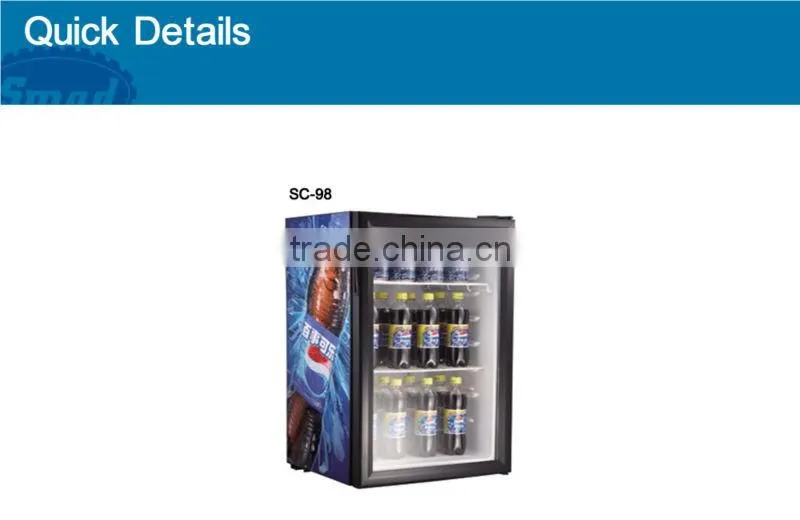 Coke display fridge suppliers