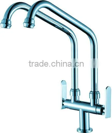bathroom sinks with two faucets