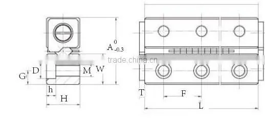 High Precision Linear Guide Shaft GZV4