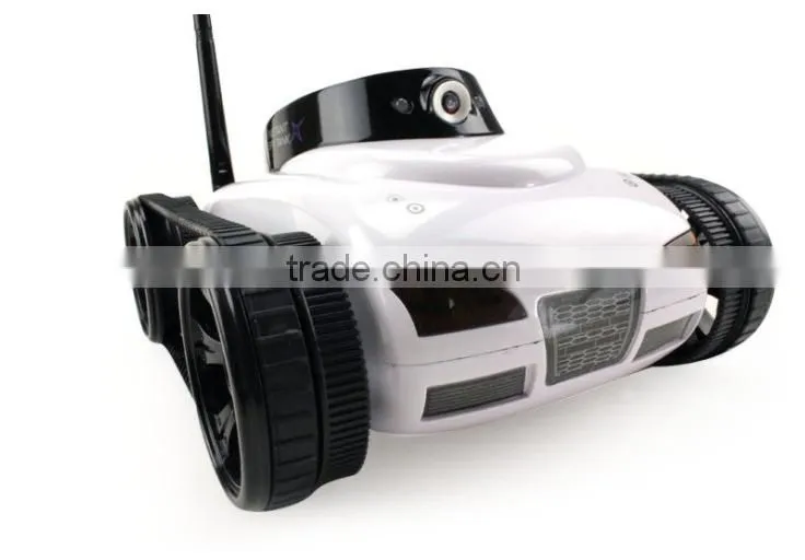 2014 new 4 Channel Wifi Remote Control tank With Camera controlled by iPhone Android mobile phone