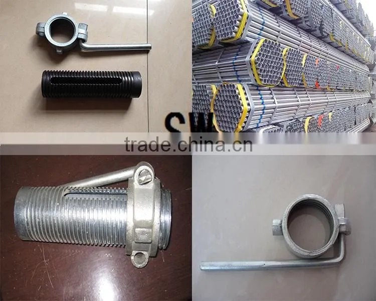 Metal Ladder Scaffolding For Concrete Slab and Masonry Construction