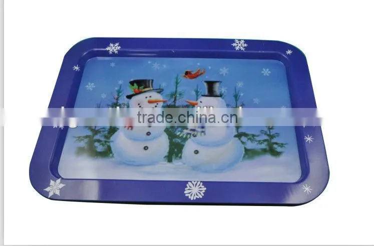 2014 new style tin food tray