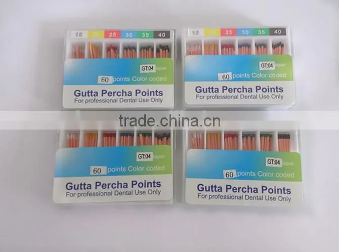 dental manufacturer CE Meta high-quality gutta percha points