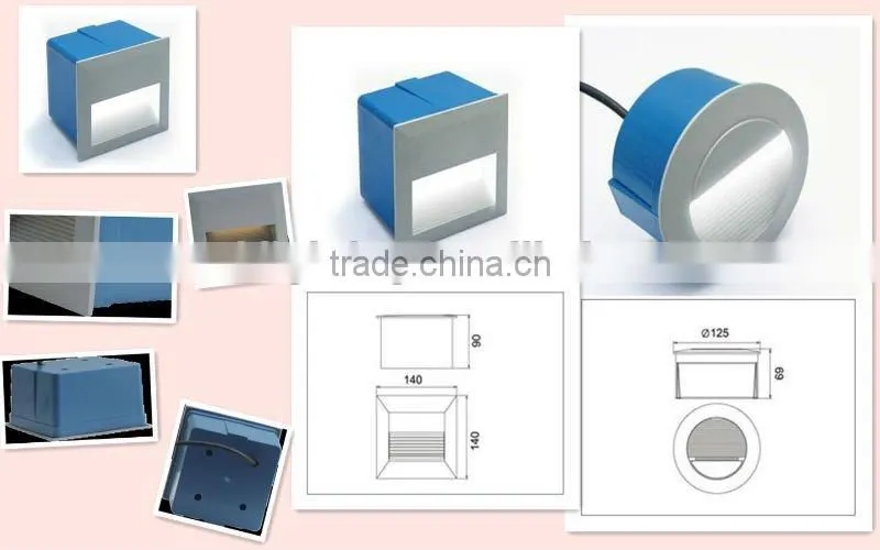 led stair wall light
