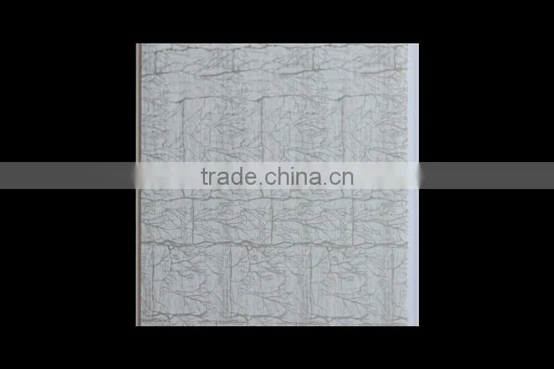 decoration plastic room hot stamping PVC ceiling panel