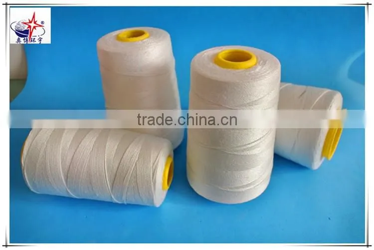 100% polyester bag closer bag closing thread 12s4 124