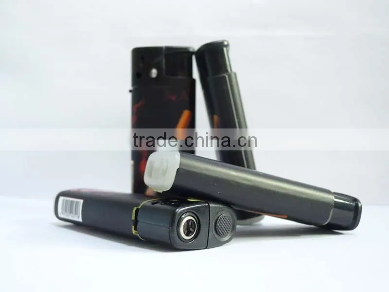 custom picture cover electronic windproof cigarette lighter