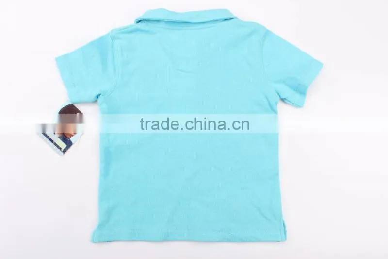 Boy's fashion printed polo shirt &fashion collar shirt stocklot