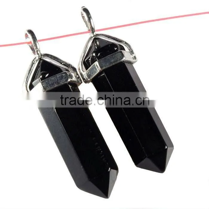 JF6887 Hot sale gold plated druzy citrine quartz cylinder column pendants with gold cap and bail