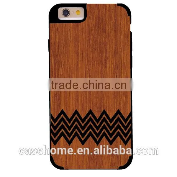 OEM Design Wooden Phone Case Back Cover Case for iphone