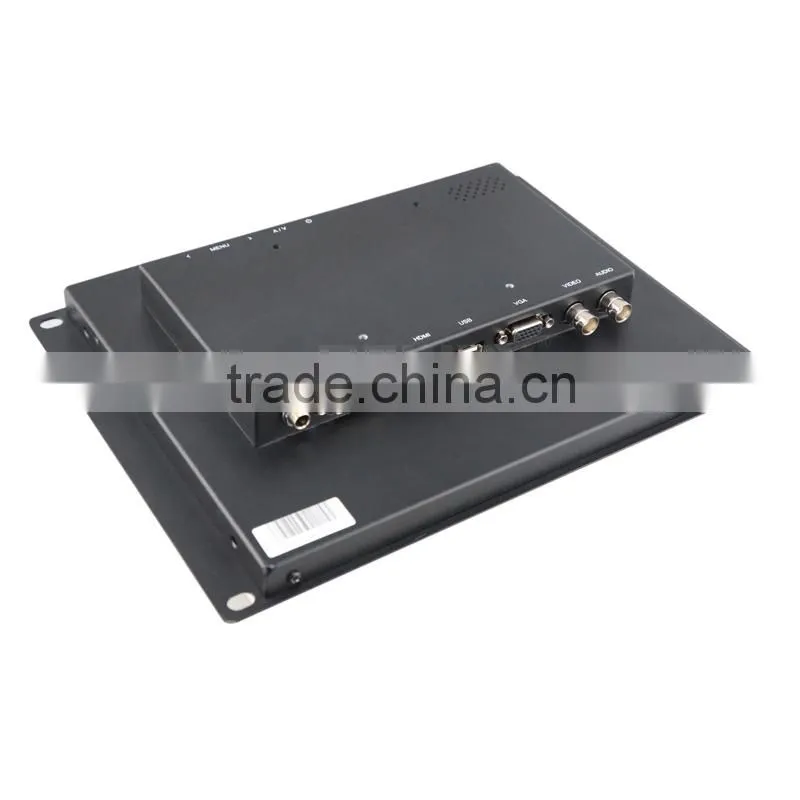 9.7 inch full view angle ips lcd touchscreen metal housing monitor