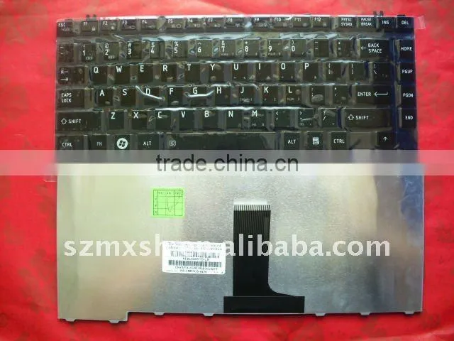 Silver laptop keyboard for toshiba a300