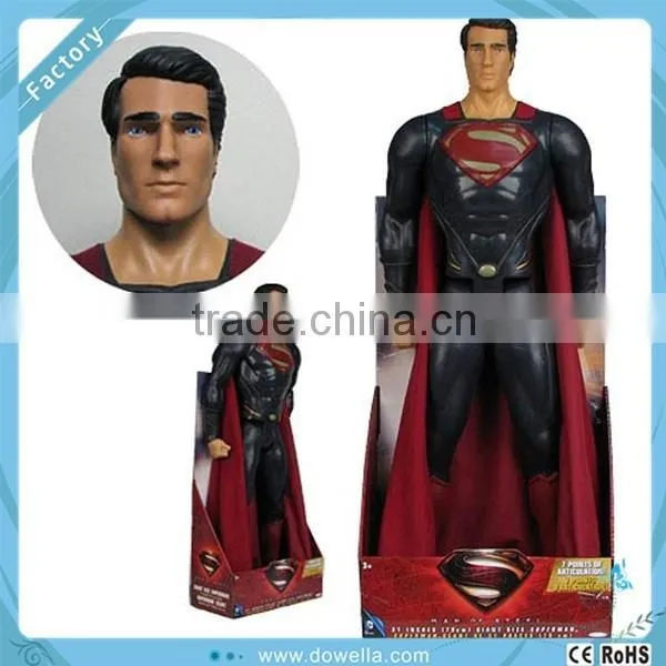 plastic scale model human figure super hero anime figure
