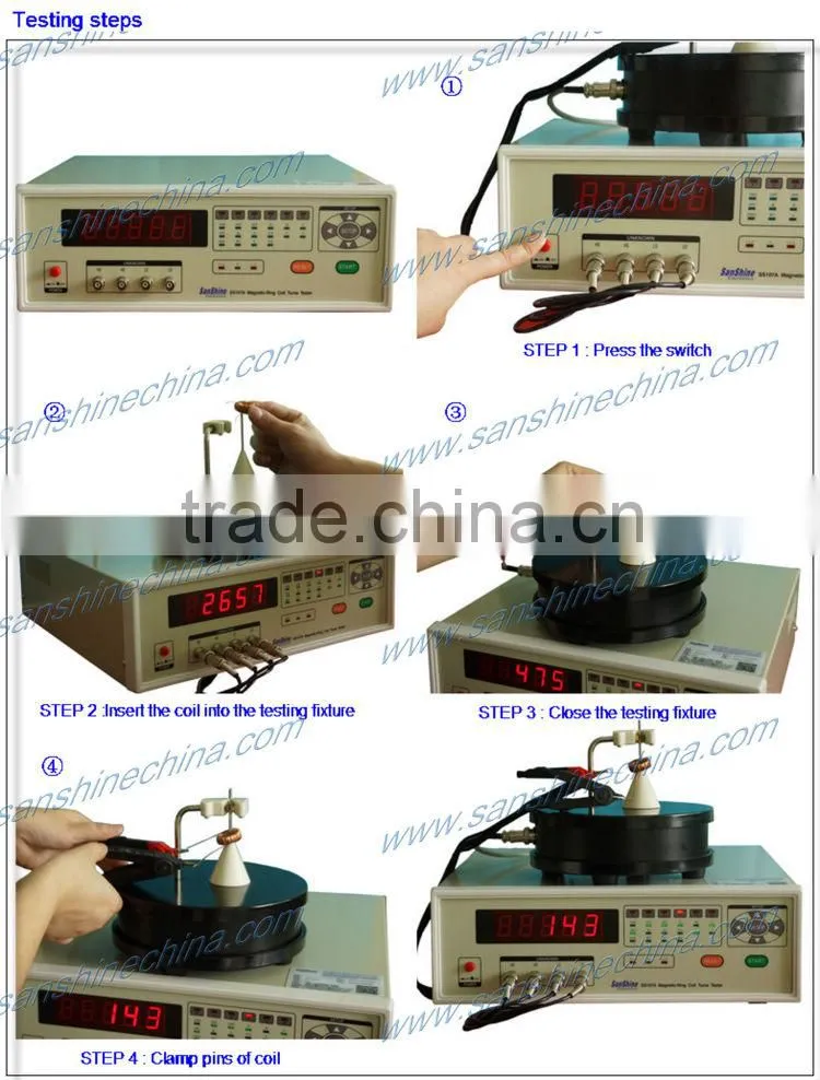 Toroid core coil turns tester