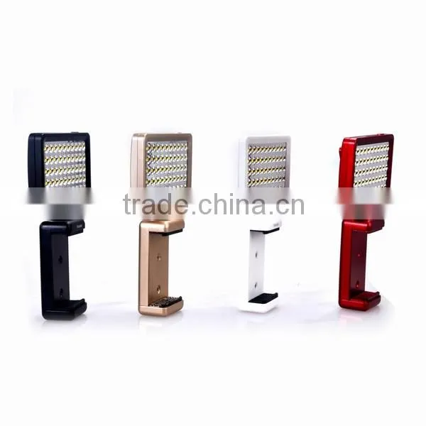 Commlite 50 bulbs CoMiray Multi-functional Mini selfi-portrait LED Video Light for Cellphone,Pad,for DSLR Cameras,for Gopro