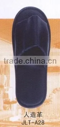 dark blue custom disposable indoor slipper