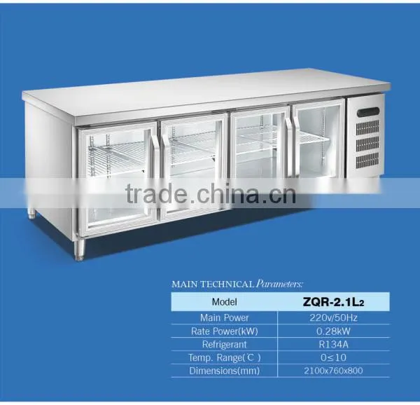Factory directly 1000L quick freezer, ultra freezer, commercial deep freezer