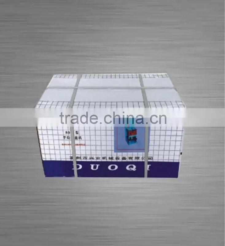 semi-auto tabletop strapping machine