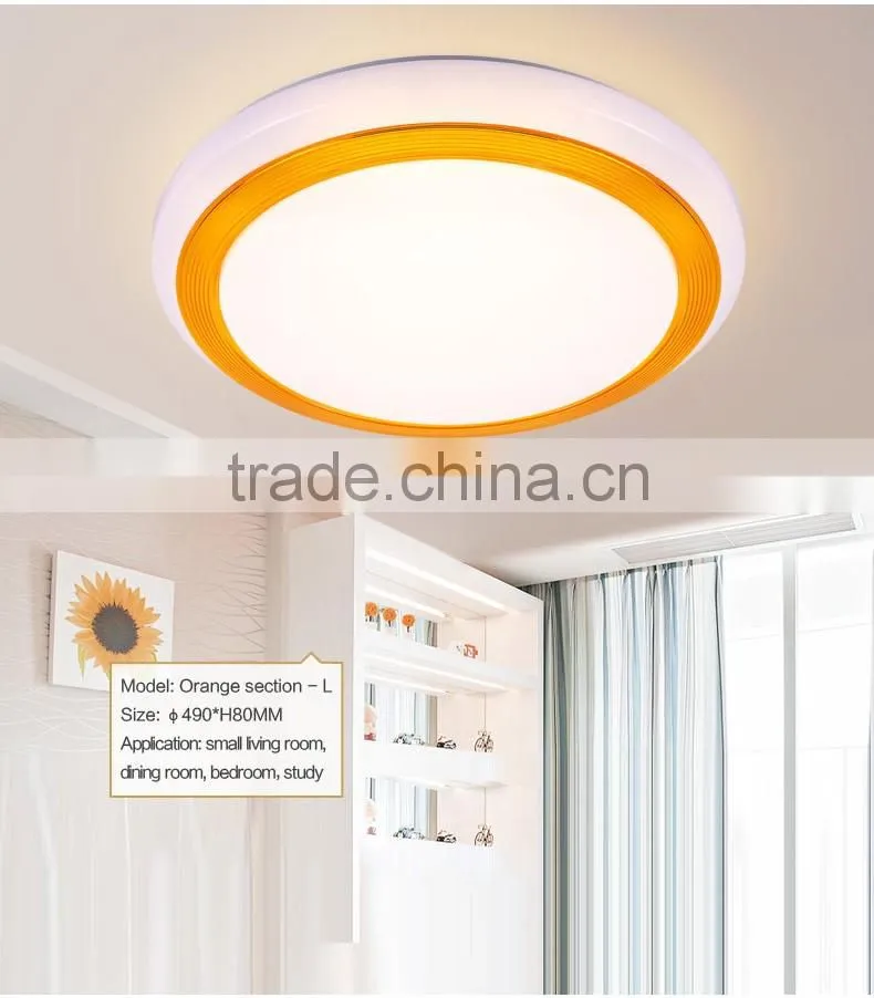 2016 hot sales ceiling light lamp round small for bedroom 18 to 36W
