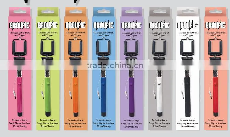Wholesale china selfie monopod with Bluetooth selfie rod