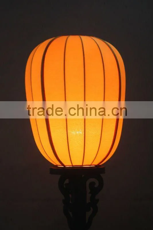 chinese antique white cloth table lantern