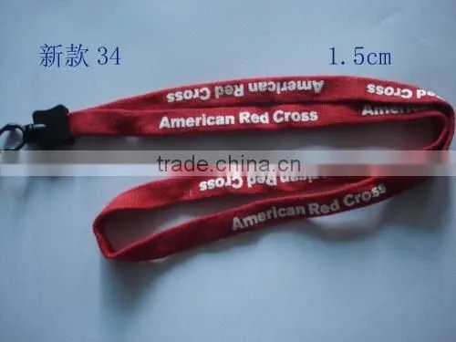Lanyard Polyester Wording Ribbon