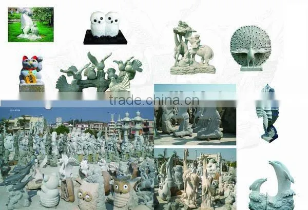 tiger animal stone carving
