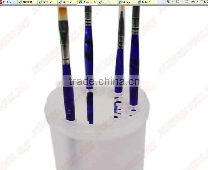 2014 Wholesale clear nail file plastic box