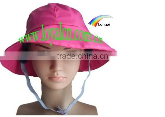 fashion ladies waterproof Sunscreen summer hat