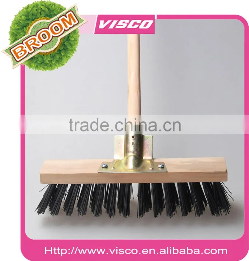 Good quality and hot sell plastic wooden made cleaning brush VB9-01-300