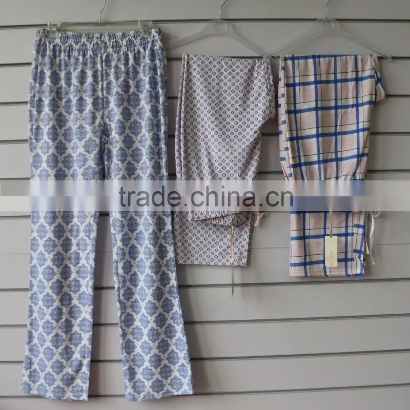 Full print women sleeping pants