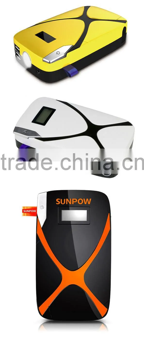 SUNPOW 8000mAh 12V Double USB Port Mini Battery Booster