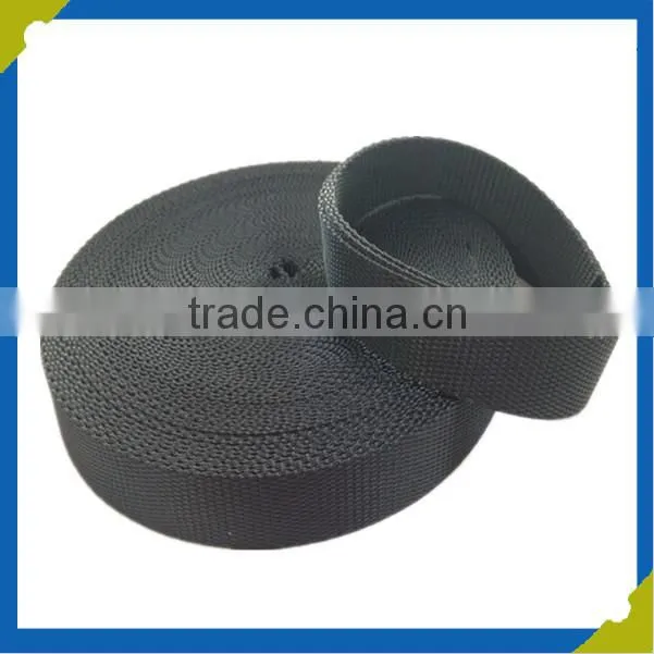 Soft and flexibility plain weave webbing 1 inch nylon webbing