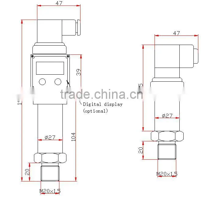 low cost thin Film Sputtered Pressure Sensor