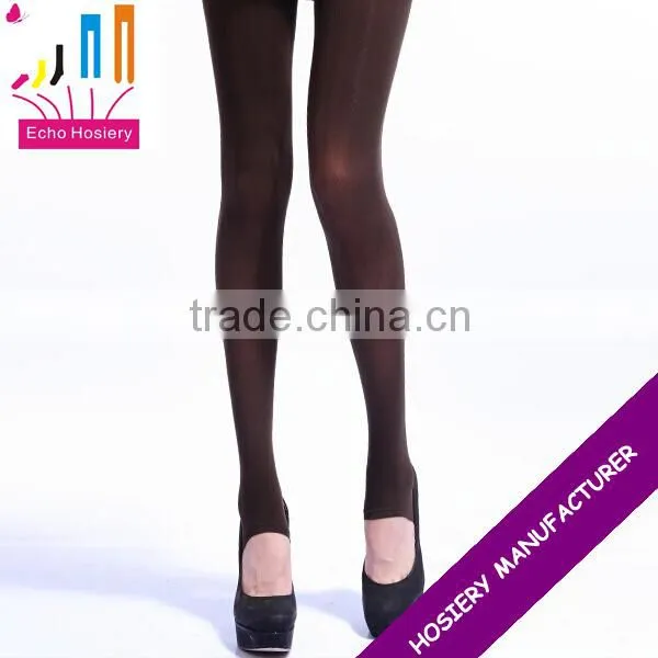 ladies black solid running tights