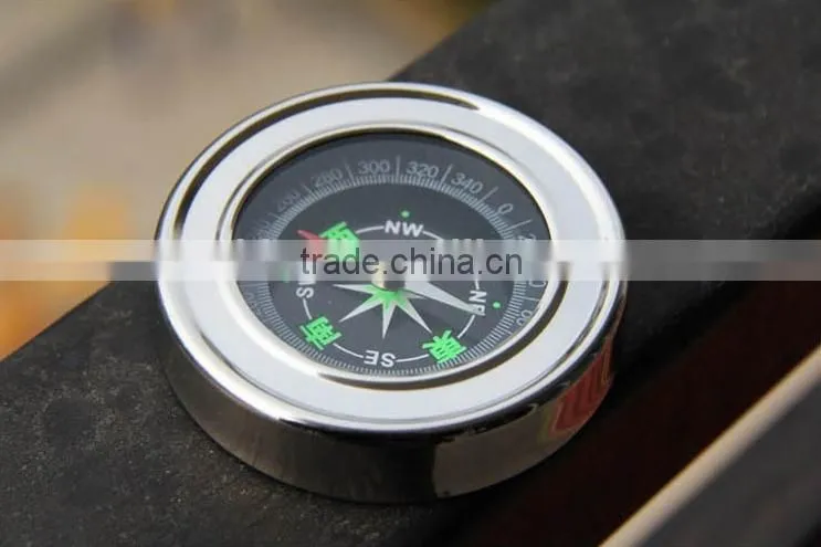 outdoor camping navigation tool stainless steel lensatic compass