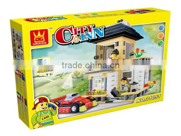 creation villa blocks toy