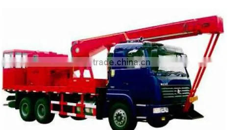 API standard oil field mobile pumping test units