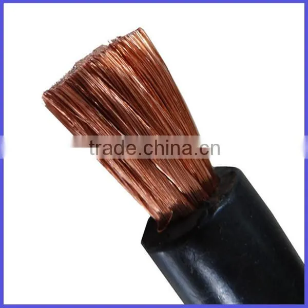 Rubber Sheathed Copper Black Welding Cable