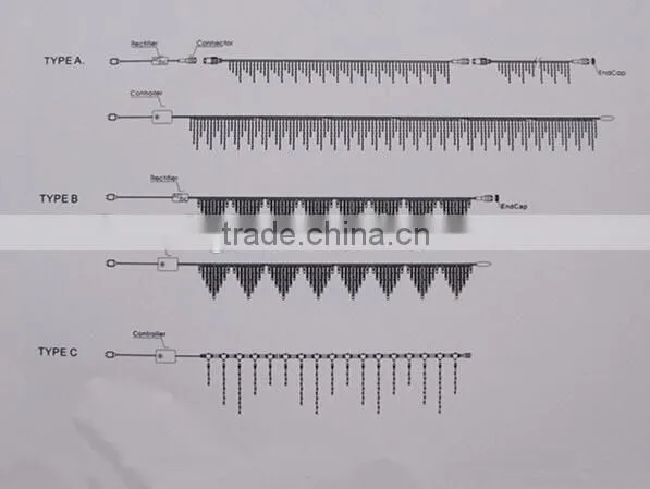 Best quality waterproof LED Icicle Light