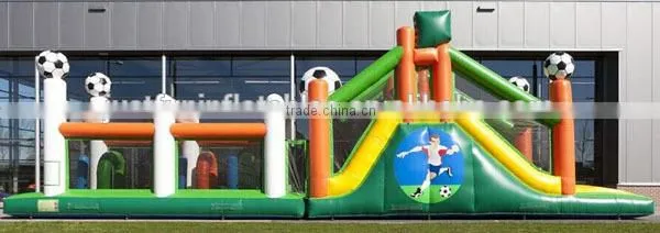 inflatable football games/inflatable sports obstacle for sale