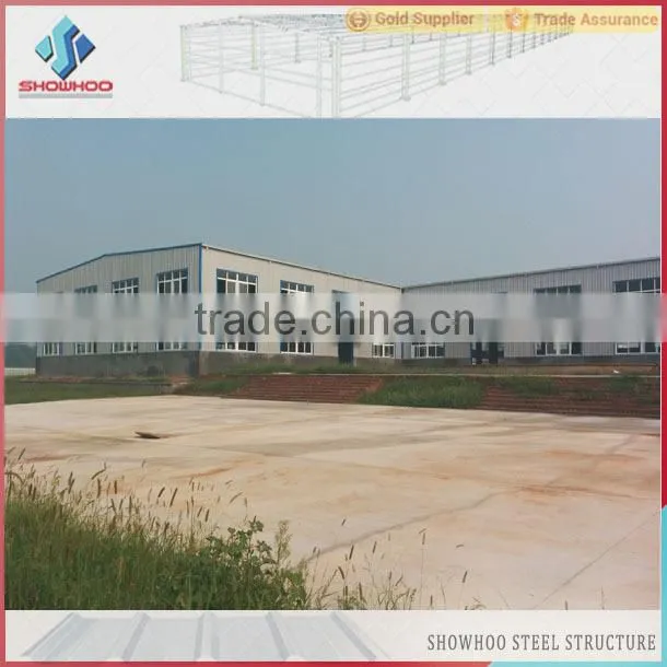 fast build steel structure building prefabricated warehouse
